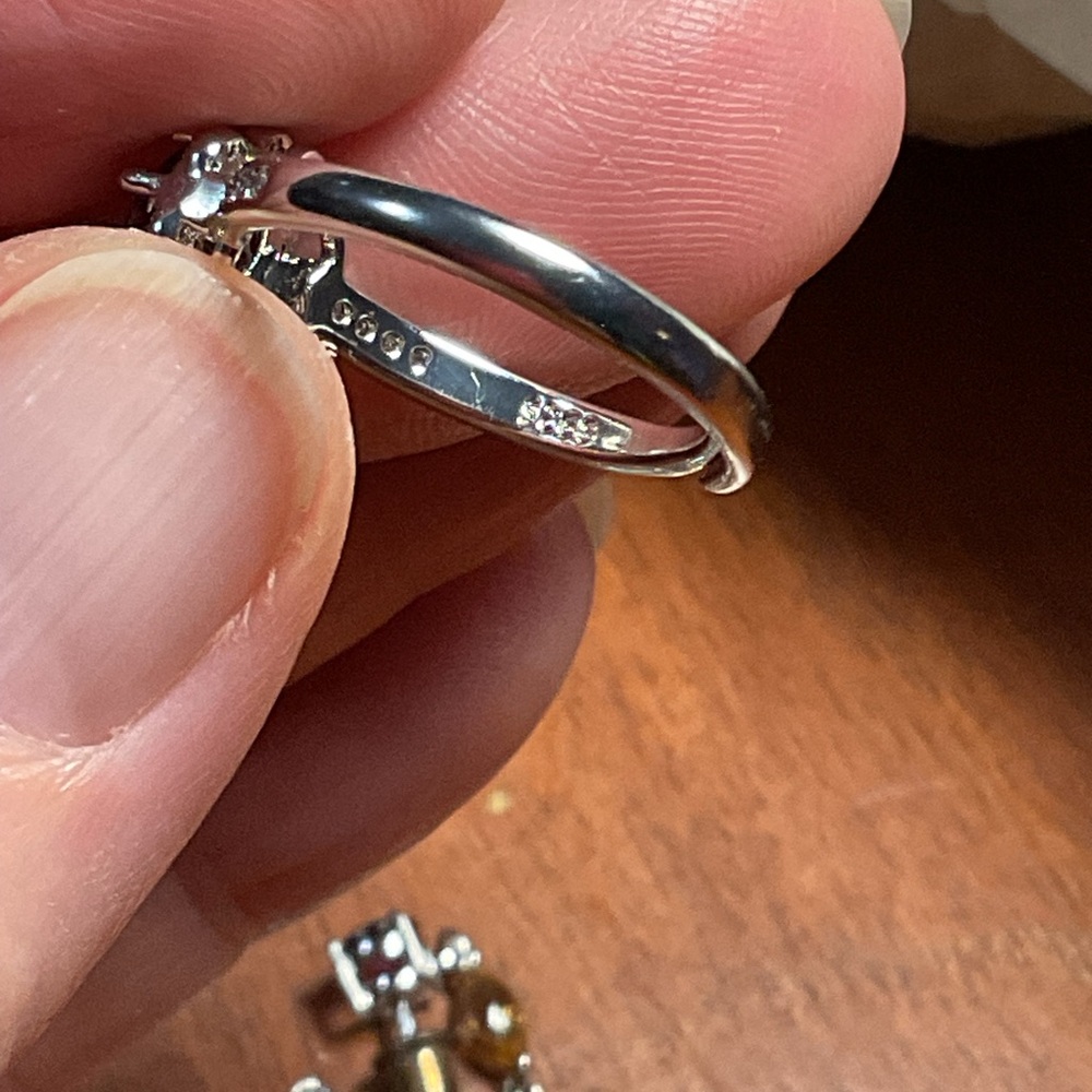 Ruby .925 Silver Ring - Picture 5 of 6